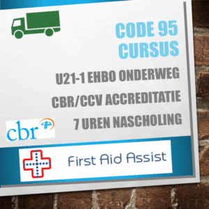 CBR CODE 95 U21-1 EHBO €206,61 excl. BTW