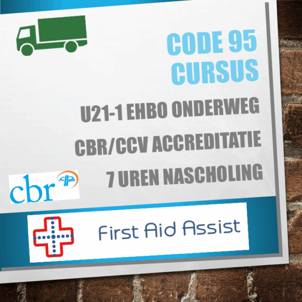 CBR CODE 95 U21-1 EHBO €206,61 excl. BTW