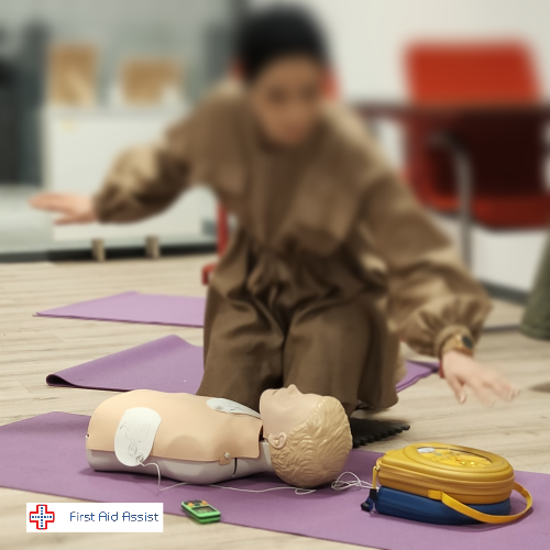 Reanimatie + AED EHBO aan baby's en kinderen