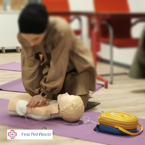 Reanimatie + AED EHBO aan baby's en kinderen