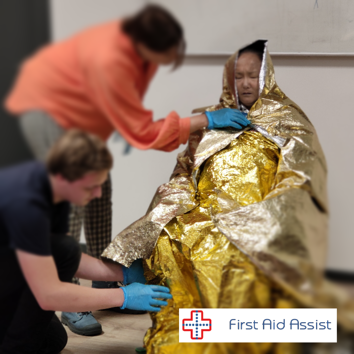 EHBO Cursus met simulant slachtoffer