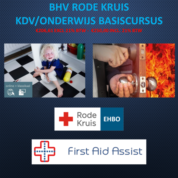 Rode Kruis BHV Basis Kinderdagverblijf/Onderwijs €235.54 - Afbeelding 3